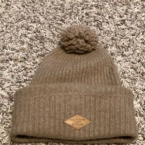 Rag & Bone Beige Knit Beanie